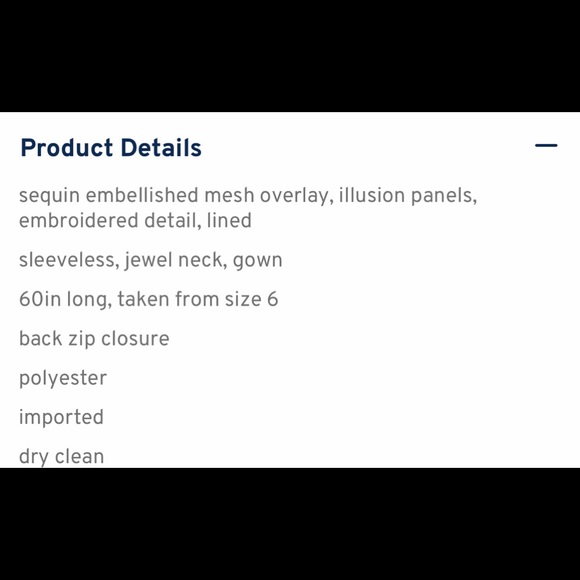 DRESS (EVENING DRESS ) 👗 NWT - Picture 6 of 6